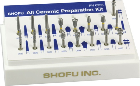 [955] All Ceramic Preparation Set Shofu